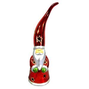 Mark Roberts Santa Hat Holiday Christmas Votive Holder 13''